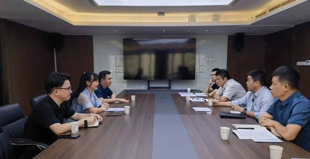 公司與經(jīng)開渭北發(fā)展集團(tuán)、渭北建設(shè)集團(tuán)座談交流