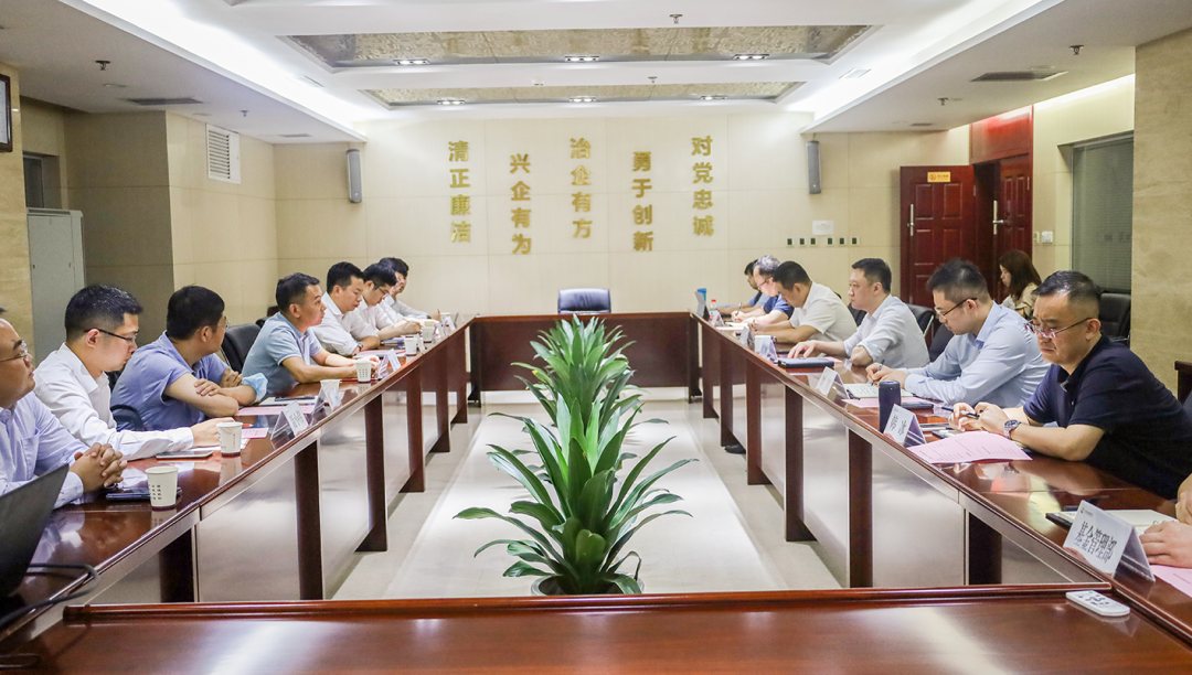 公司與中國(guó)兵器裝備集團(tuán)、廣開控股集團(tuán)開展座談交流