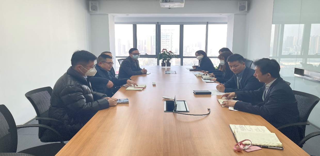 長(zhǎng)安財(cái)通與陜西金融資產(chǎn)管理股份有限公司、融創(chuàng)西北公司座談交流