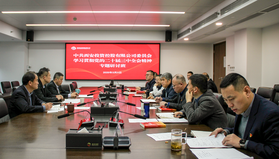 公司召開(kāi)黨的二十屆三中全會(huì)精神專(zhuān)題研討班集體學(xué)習(xí)活動(dòng)